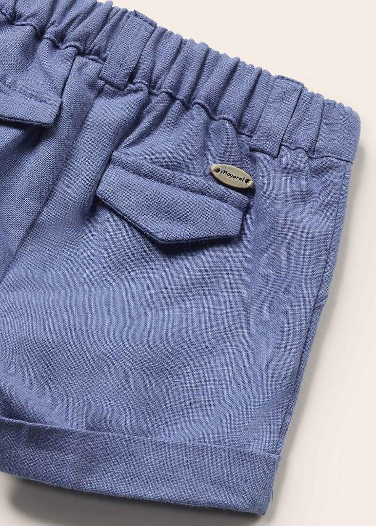 Комплект От 2 Части От Лен Син 23 01263 074 Mayoral