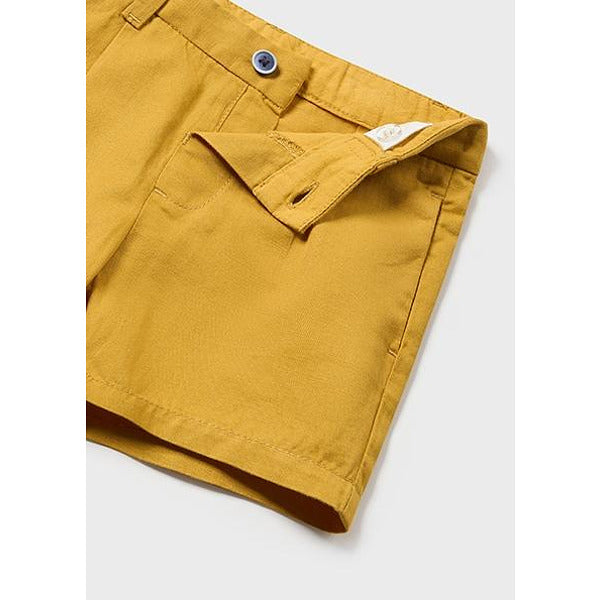 Комплект От 2 Части Риза И Бермуди Лен Ocre 24 01246 019 Mayoral