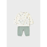 Комплект От 4 Части С Дълъг Ръкав Трикотаж Меден Син 15 02620 065 Mayoral