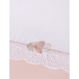 Пелена Better Cotton С Апликации Бял Розов 24 09398 060 Mayoral