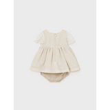 Рокля От Тюл С Бродерия И Гащички За Новородено 24 01826 054 Mayoral