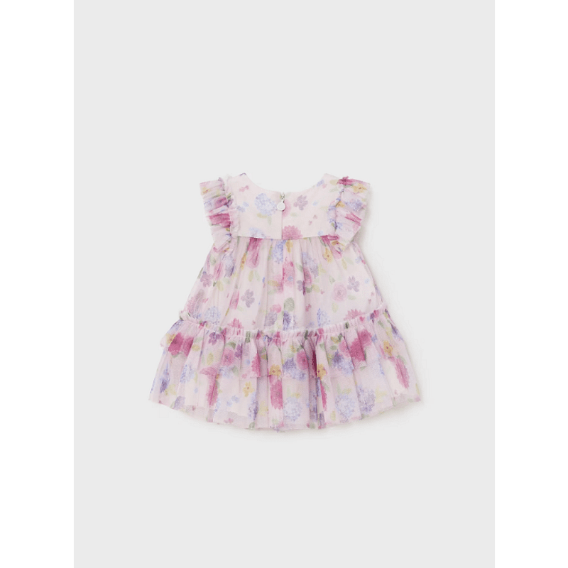 Рокля С Щампа От Тюл За Новородено 24 01818 006 Mayoral