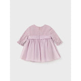 Рокля С Тюл И Бродерия За Новородено Лилава 13 02855 025 Mayoral