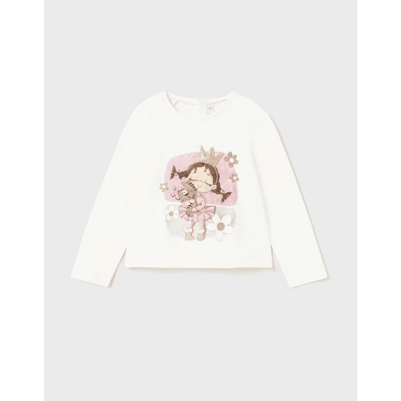 Тениска С Щампа От Памук Better Cotton 13 02010 089 Mayoral