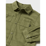 Връхна Риза От Памук Better Cotton Зелена Каре 13 02174 061 Mayoral