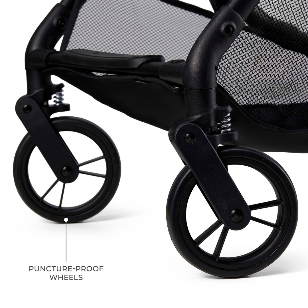 Indy 3 Бебешка Количка Coal Black Kinderkraft