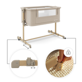 Nestee Grow 2 Бебешка Кошара Beige Kinderkraft