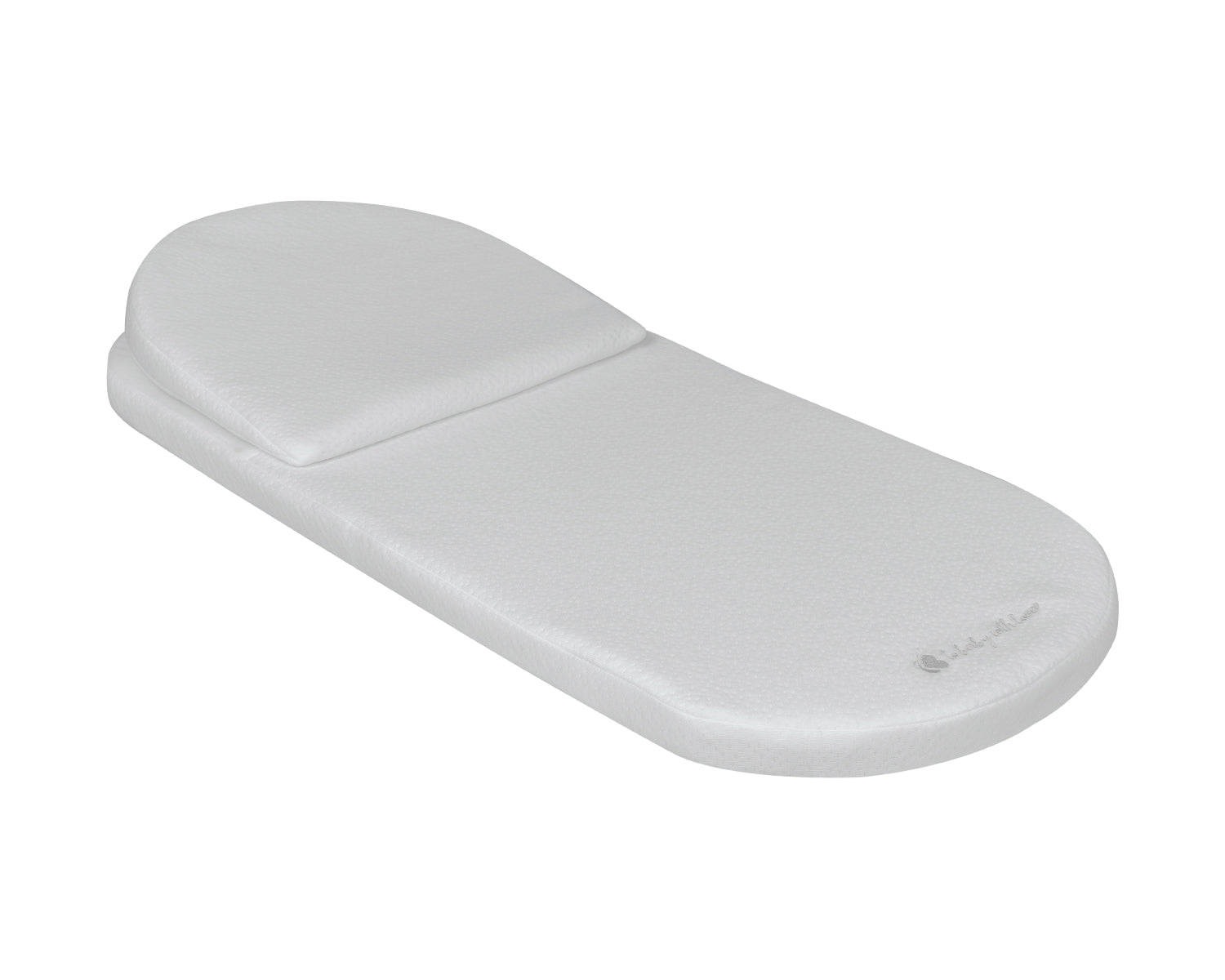 Saltea+Pernă pentru Pătuț Nou-născut 75/30 Cm Airknit Gri