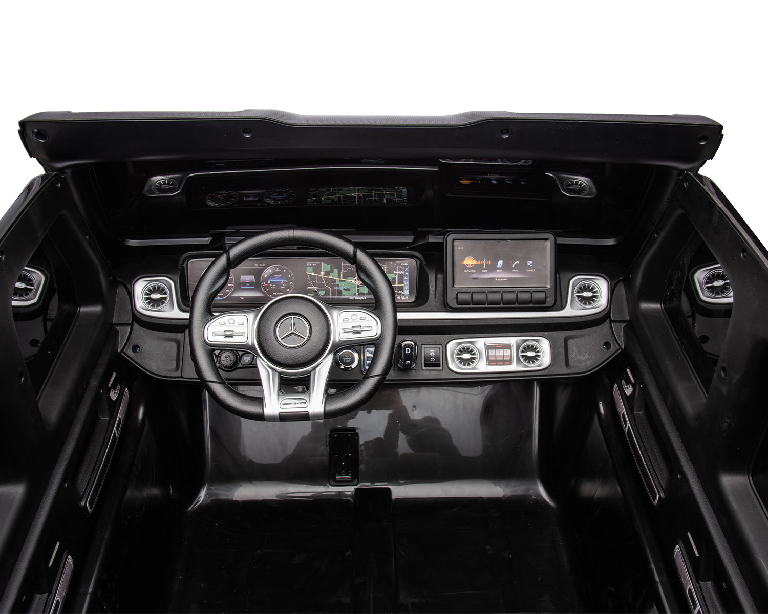 Акумулаторна Кола Licensed Mercedes Benz Amg G63 4*4 Black Kikkaboo
