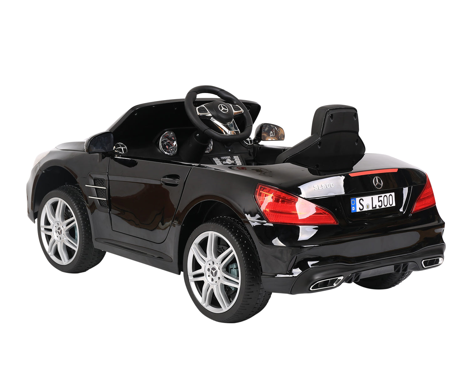 Акумулаторна Кола Licensed Mercedes Benz Sl500 Black Sp Kikkaboo
