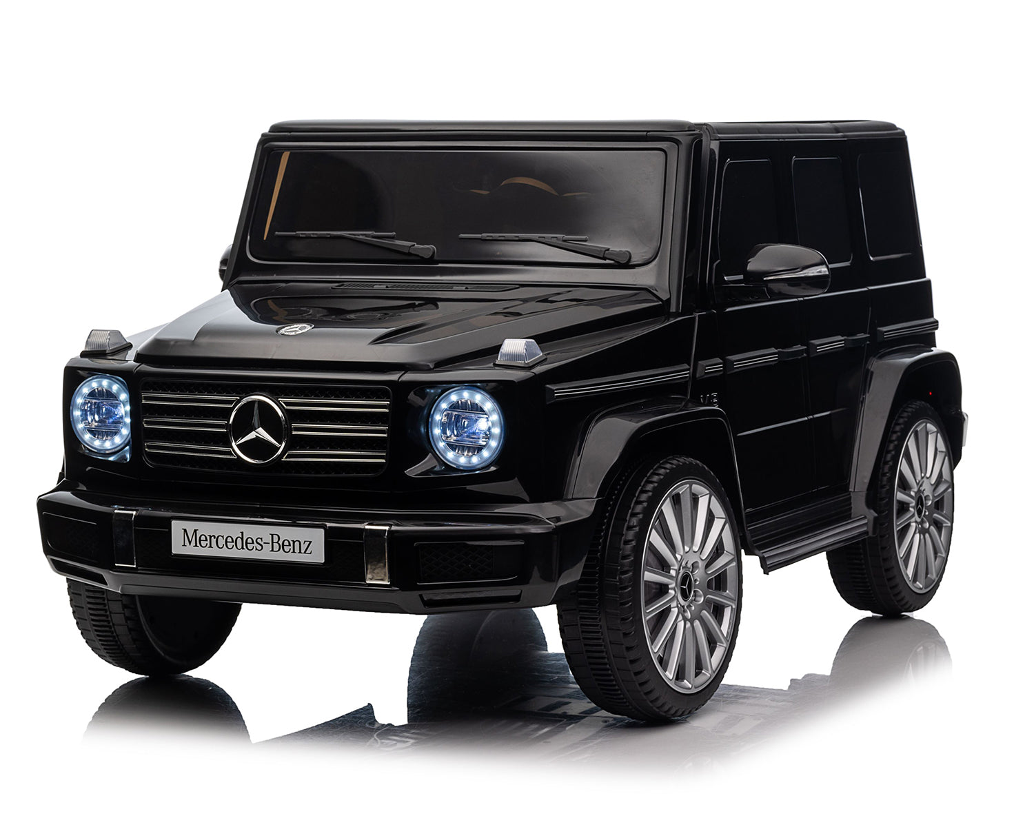 Акумулаторна Кола Licensed Mercedes Benz G500 Black + Батерия 12v10ah Kikkaboo