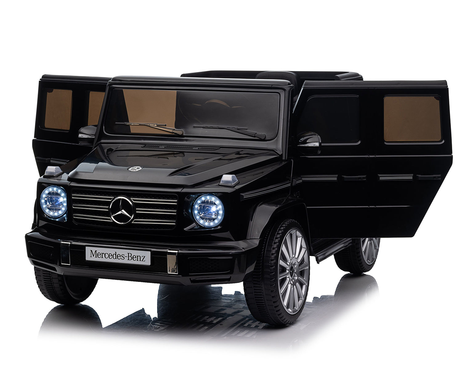 Акумулаторна Кола Licensed Mercedes Benz G500 Black + Батерия 12v10ah Kikkaboo