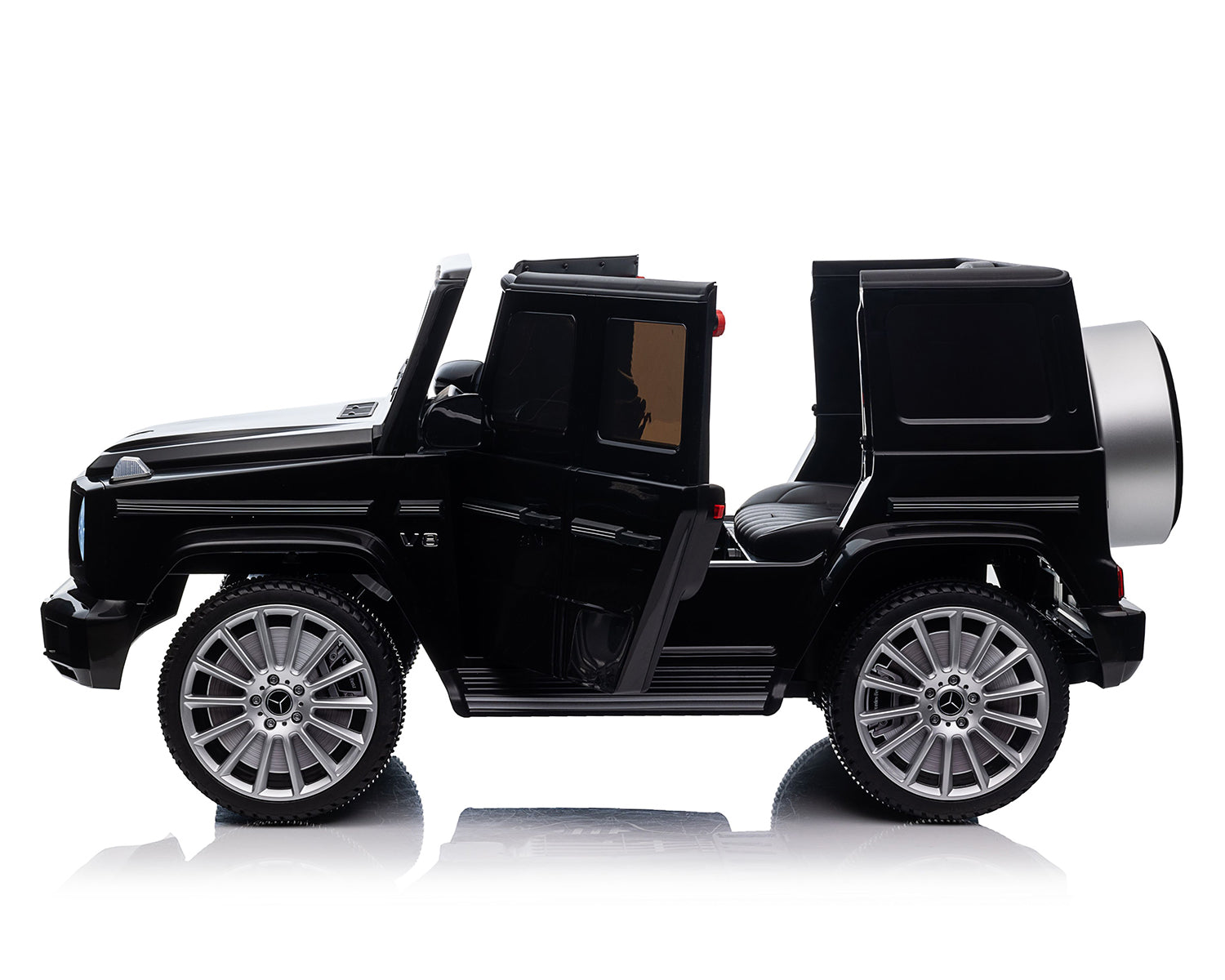 Акумулаторна Кола Licensed Mercedes Benz G500 Black + Батерия 12v10ah Kikkaboo