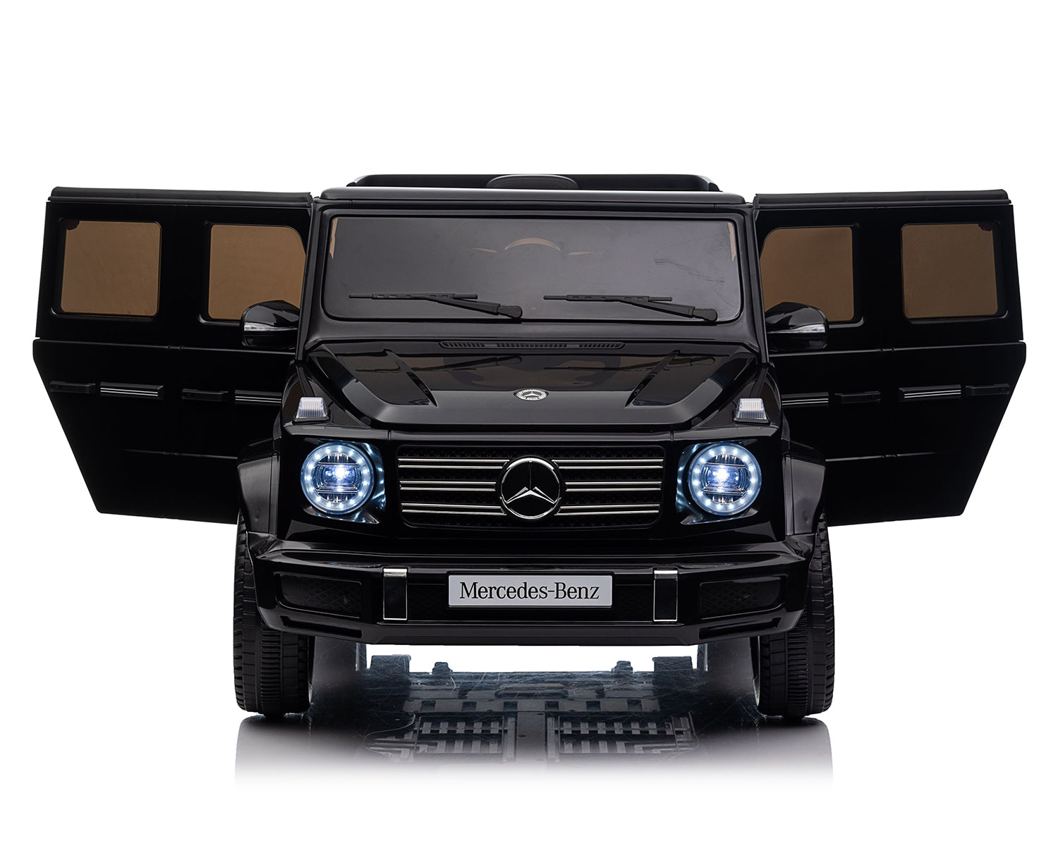 Акумулаторна Кола Licensed Mercedes Benz G500 Black + Батерия 12v10ah Kikkaboo