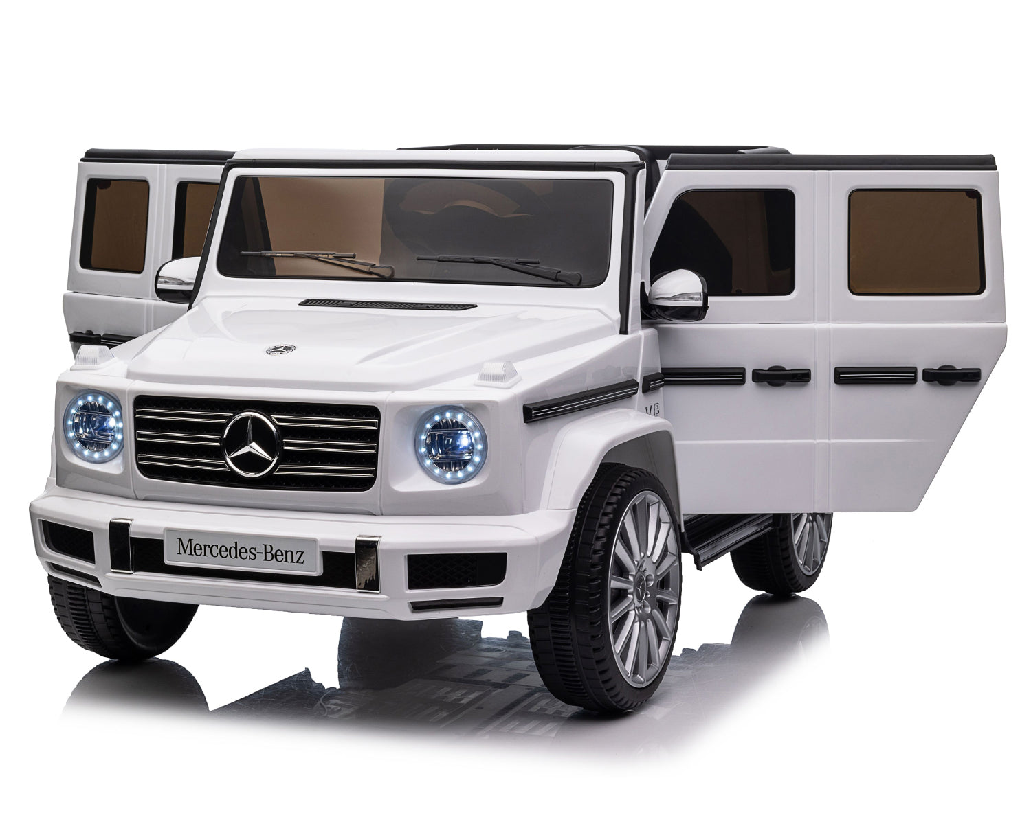 Акумулаторна Кола Licensed Mercedes Benz G500 White