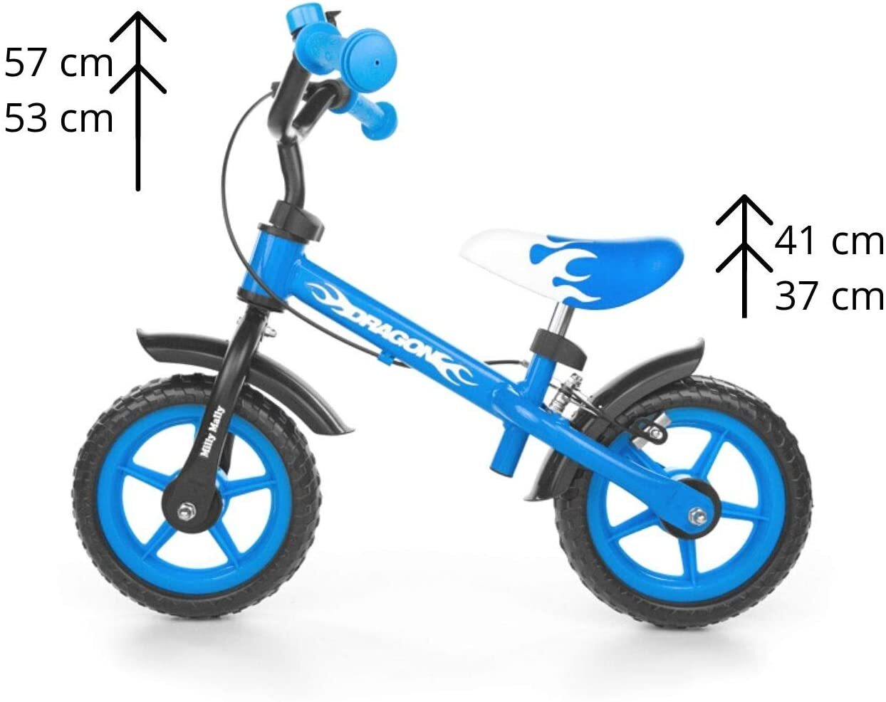 Колело За Баланс Dragon Blue (до 25 Кг.) Milly Mally