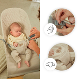 Mimi Шезлонг Дървено Бежов Kinderkraft