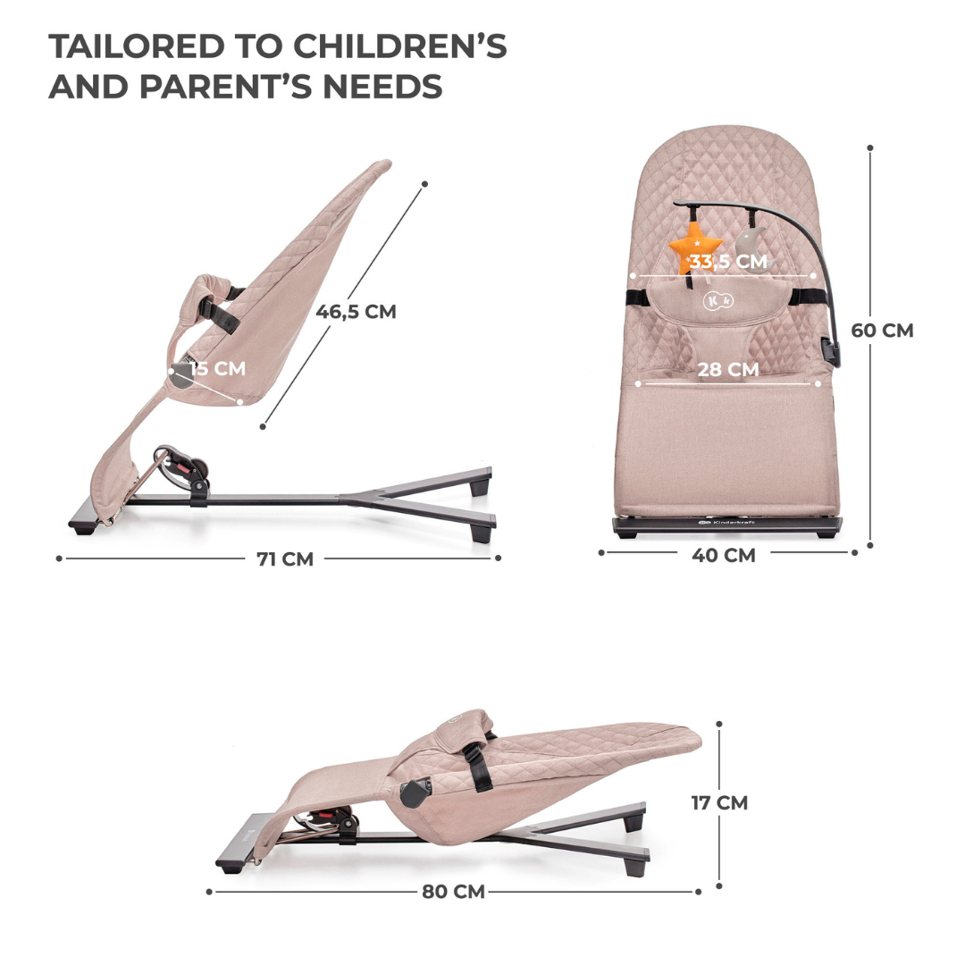 Mimi Шезлонг Beige Kinderkraft
