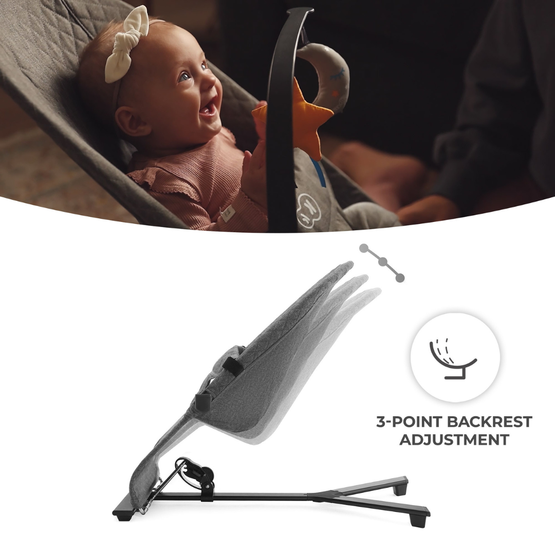 Mimi Шезлонг Grey Kinderkraft