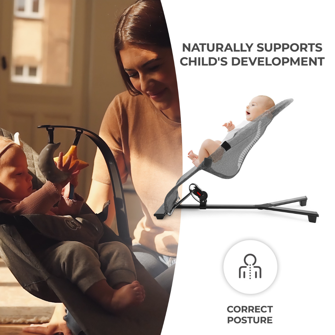 Mimi Шезлонг Grey Kinderkraft