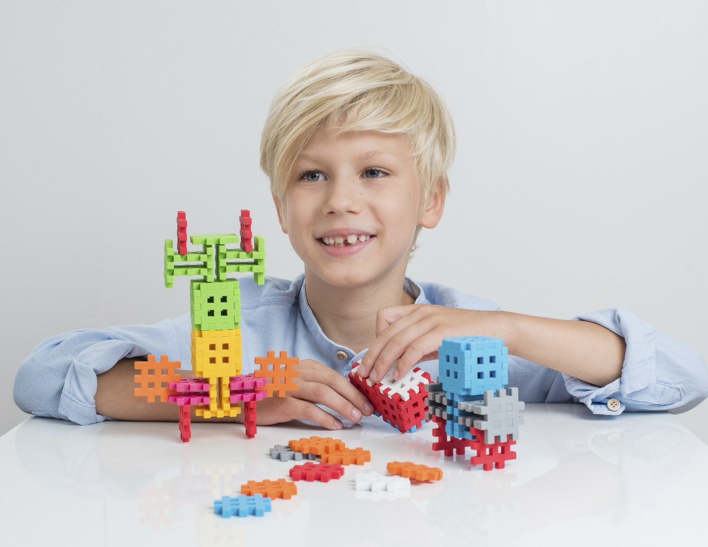 Мини Вафлен Конструктор - 70 Части --- BebeMama