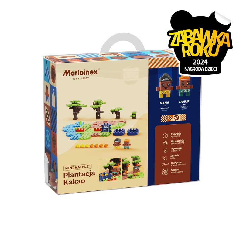 Мини Вафлен Конструктор "какаова Плантация", 100 Части Marioinex