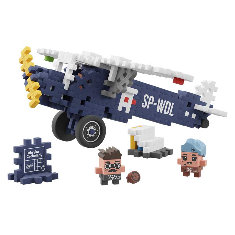 Мини Вафлен Конструктор "самолет Rwd 13", 120 Части Marioinex