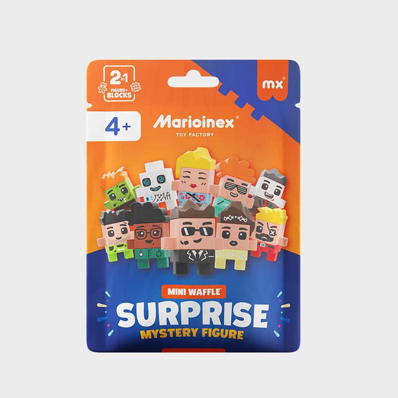 Мини Вафлен Конструктор Surprise Marioinex
