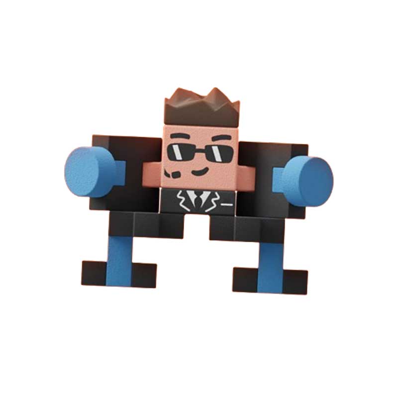 Мини Вафлен Конструктор Surprise Marioinex