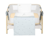 Бебешки Спален Комплект За Мини-Кошара 3Ч Stripy Friends