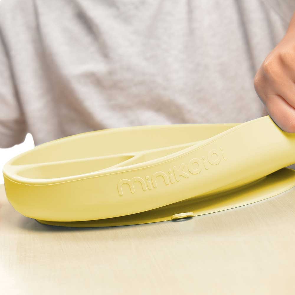 Placă vidată din silicon Minikoioi Portions - Verde râu