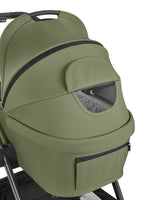 Комбинирана Количка 3в1 С Кош За Новородено Modena Army Green 2027 Kikkaboo