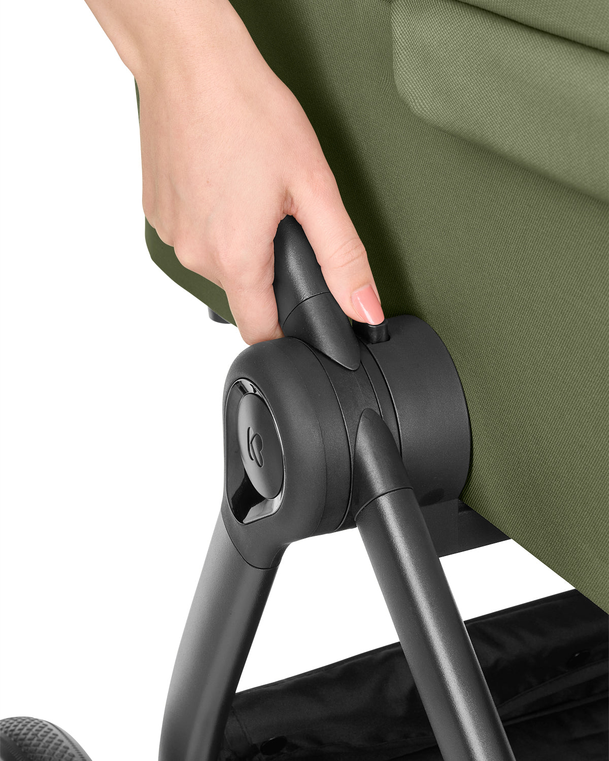 Комбинирана Количка 3в1 С Кош За Новородено Modena Army Green 2027 Kikkaboo