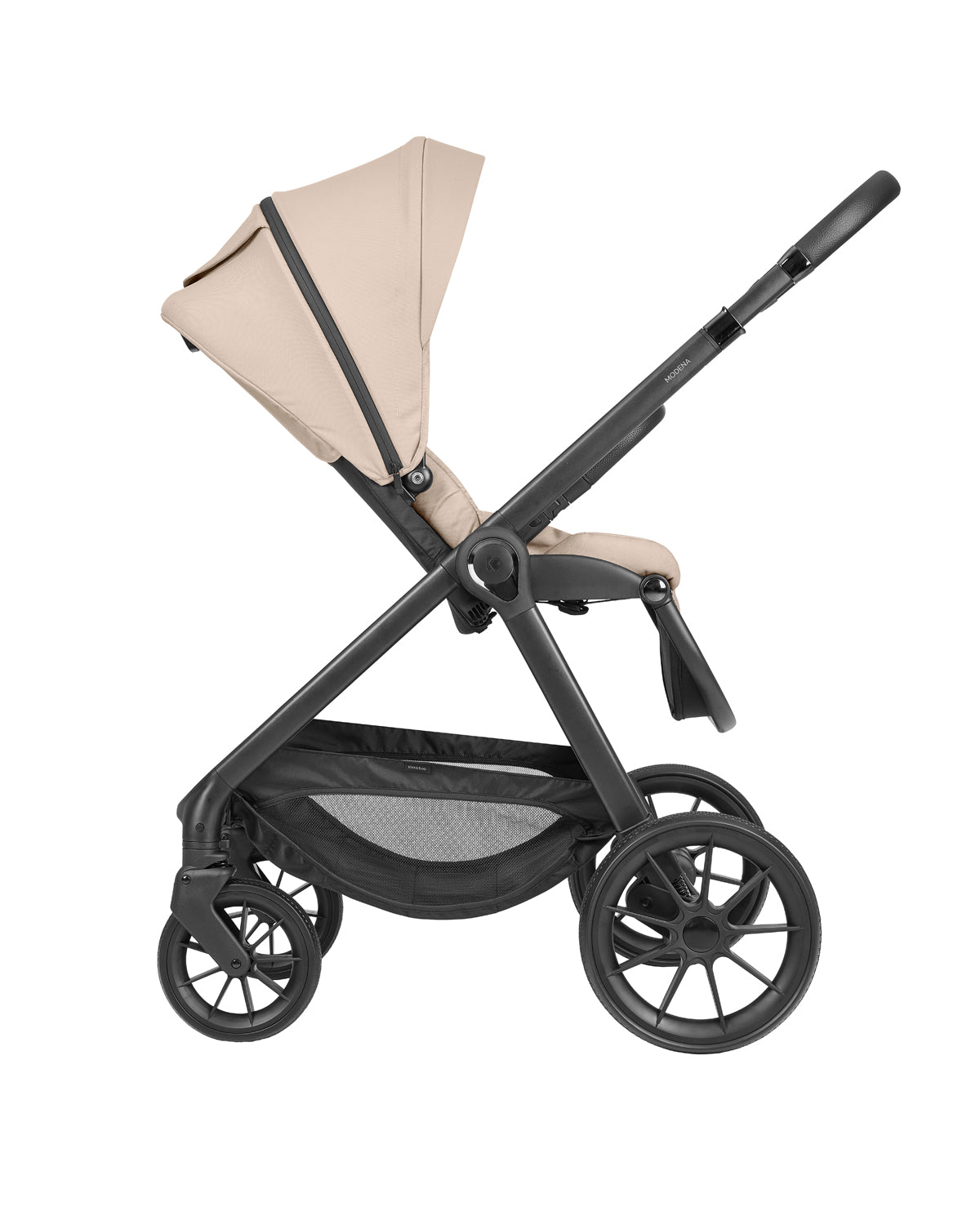 Комбинирана Количка 3в1 С Кош За Новородено Modena Beige 2027 Kikkaboo