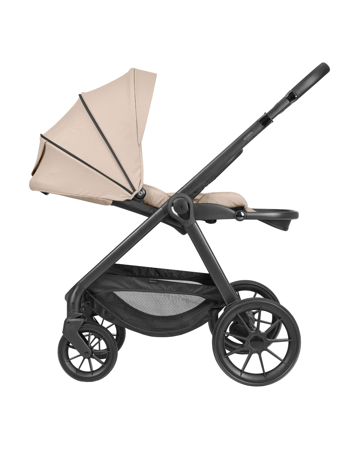 Комбинирана Количка 3в1 С Кош За Новородено Modena Beige 2027 Kikkaboo