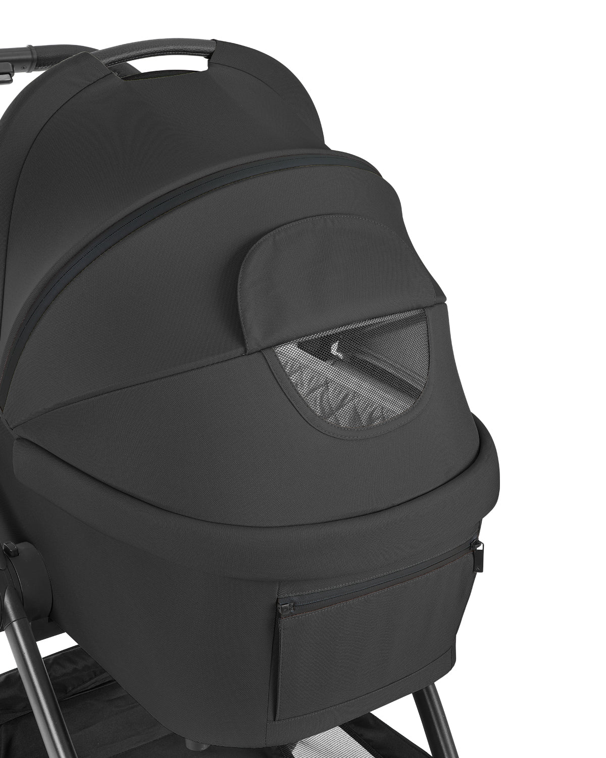 Комбинирана Количка 3в1 С Кош За Новородено Modena Black 2027 Kikkaboo
