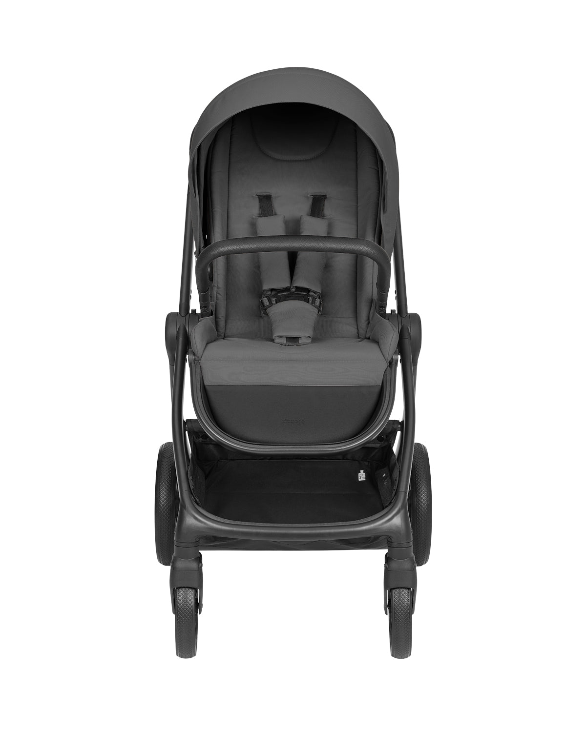 Комбинирана Количка 3в1 С Кош За Новородено Modena Dark Grey 2027 Kikkaboo