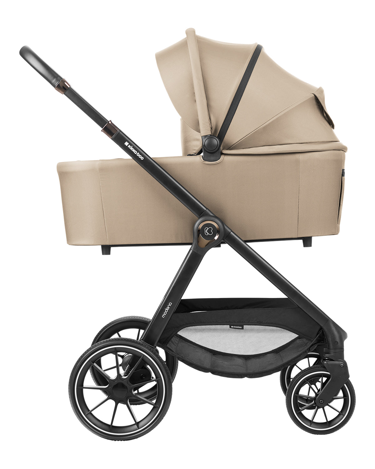 Комбинирана Количка 3В1 С Кош За Новородено Modena Beige