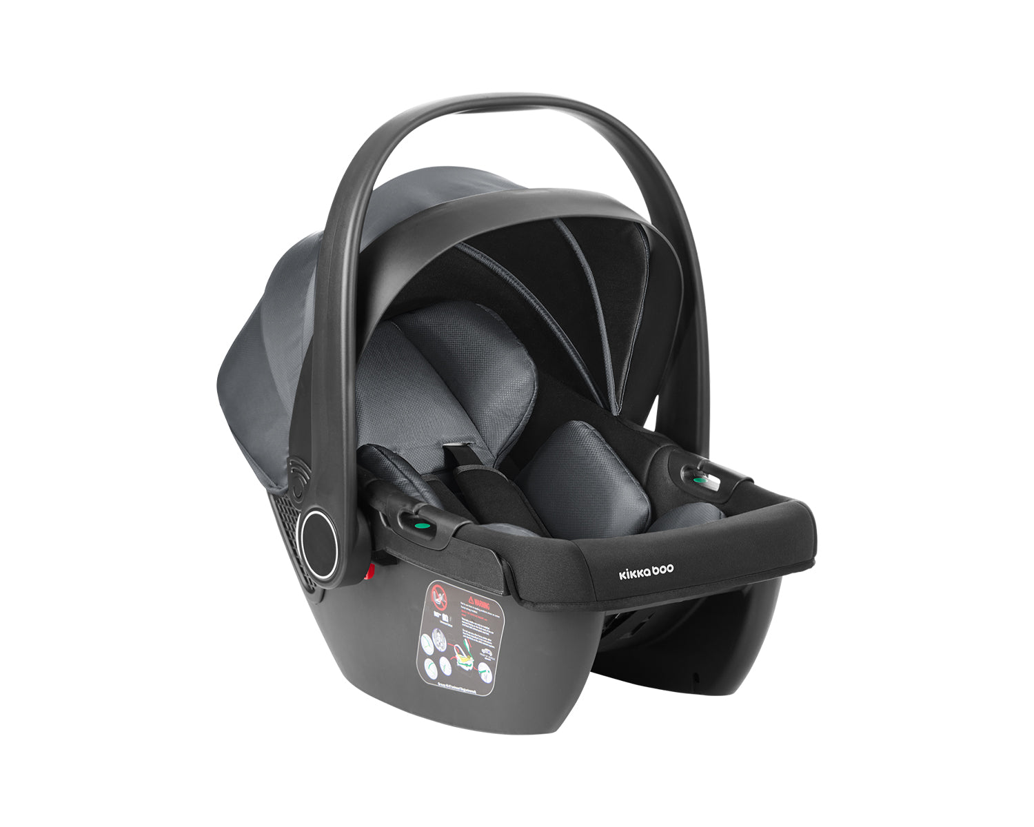 Комбинирана Количка 3В1 С Кош За Новородено Modena Dark Grey