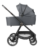 Комбинирана Количка 3В1 С Кош За Новородено Modena Dark Grey
