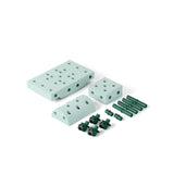 Комплект За Активна Игра С Блокчета Curiosity 14 Модула Ocean Mint Forest Green Modu
