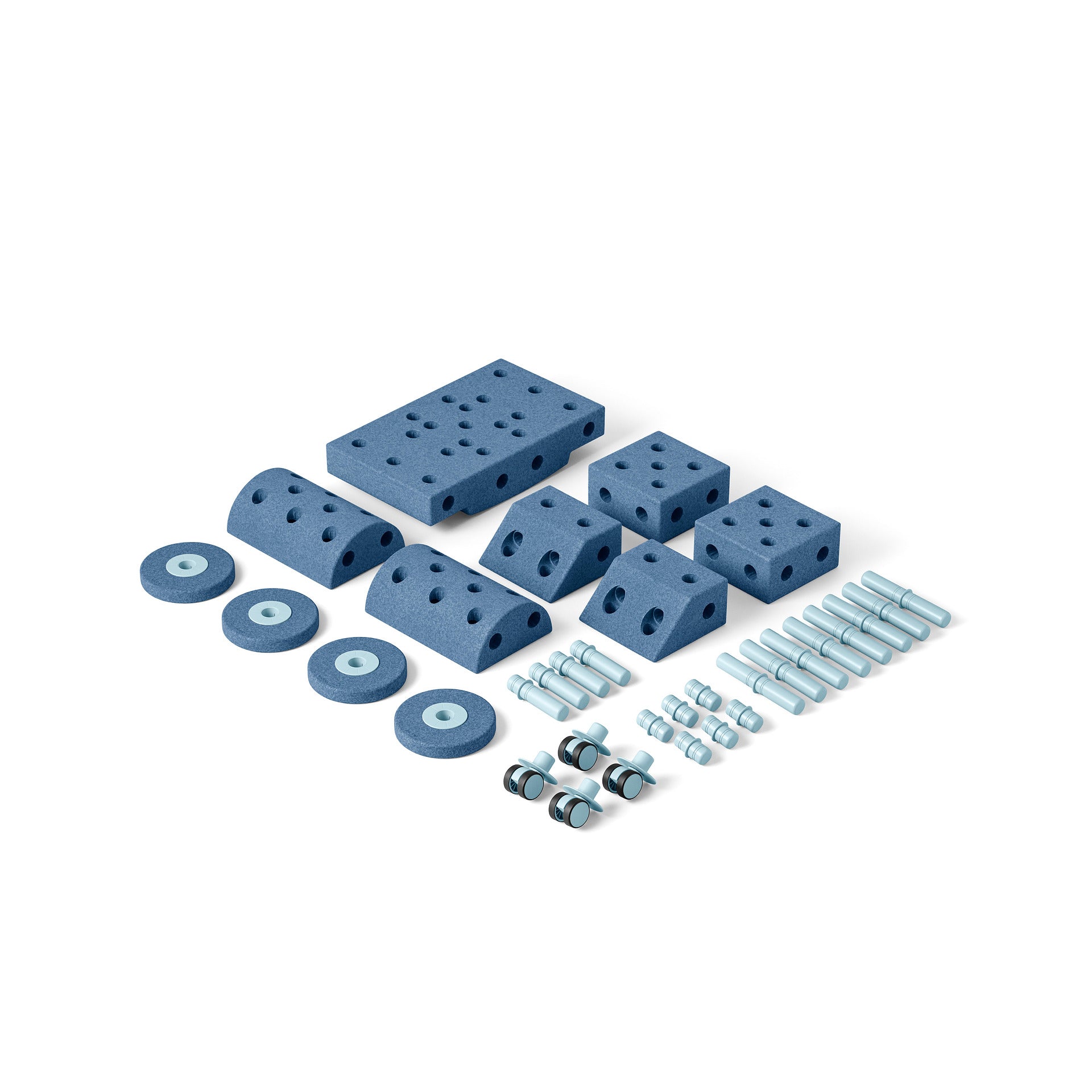 Комплект За Активна Игра С Блокчета Dreamer 34 Модула Deep Blue Sky Blue Modu