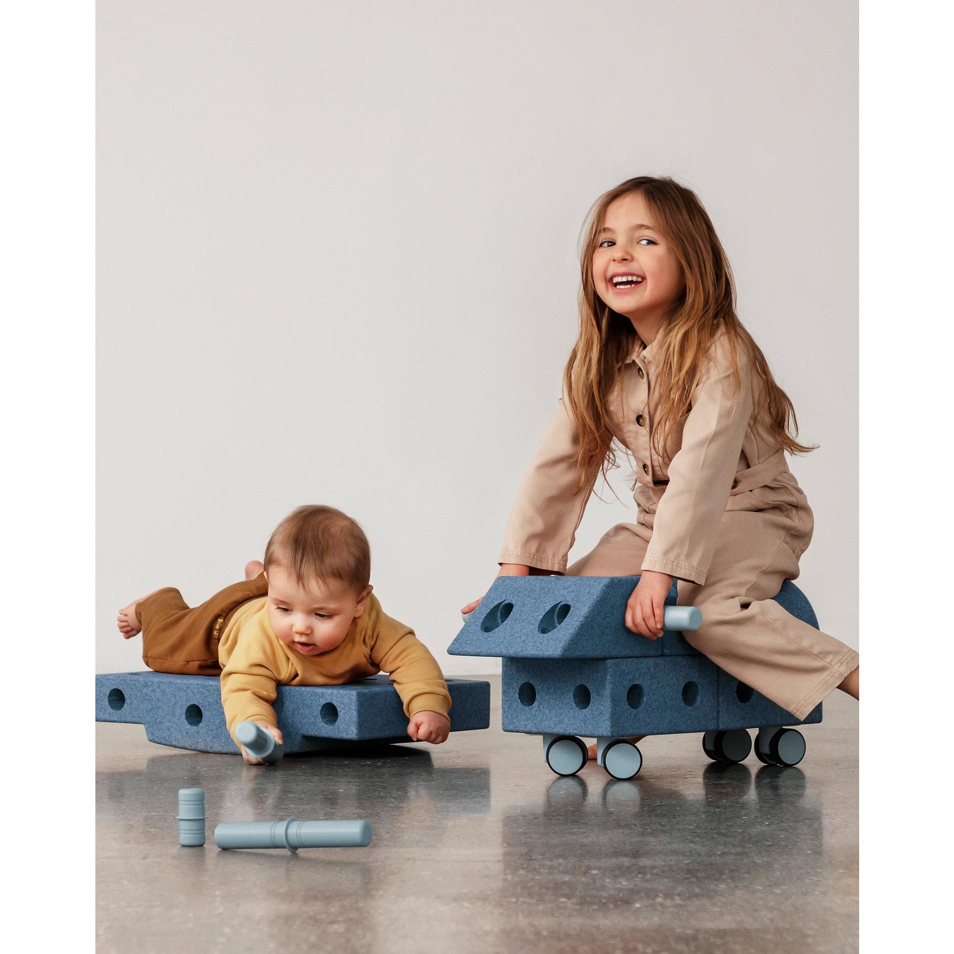 Комплект За Активна Игра С Блокчета Explorer 20 Модула Deep Blue Sky Blue Modu