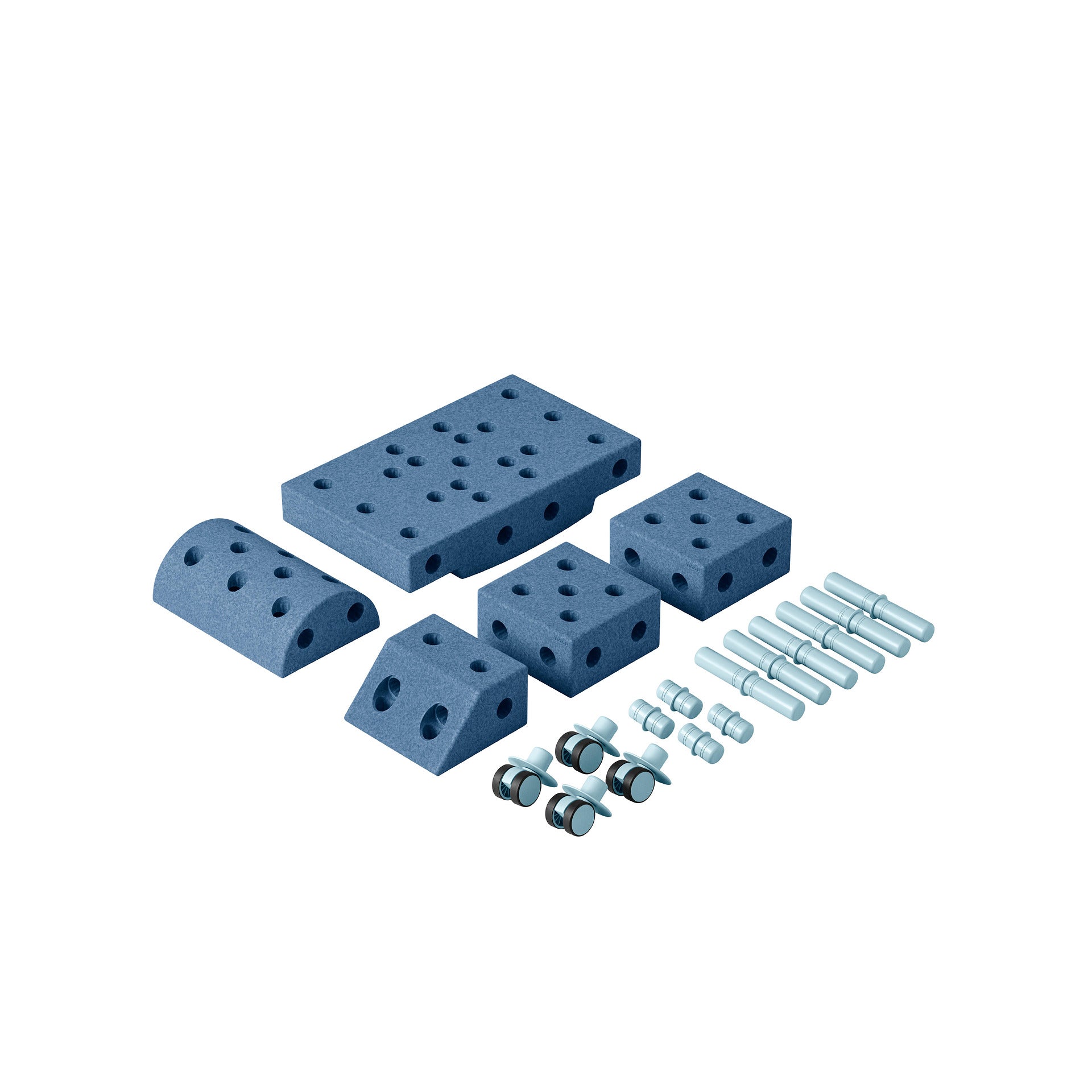Комплект За Активна Игра С Блокчета Explorer 20 Модула Deep Blue Sky Blue Modu
