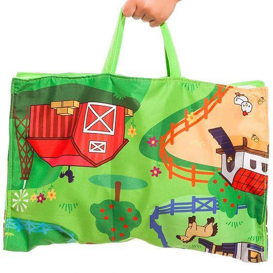 Бебешка Постелка За Игра С Меки Играчки Farm&fun 20529 Molto