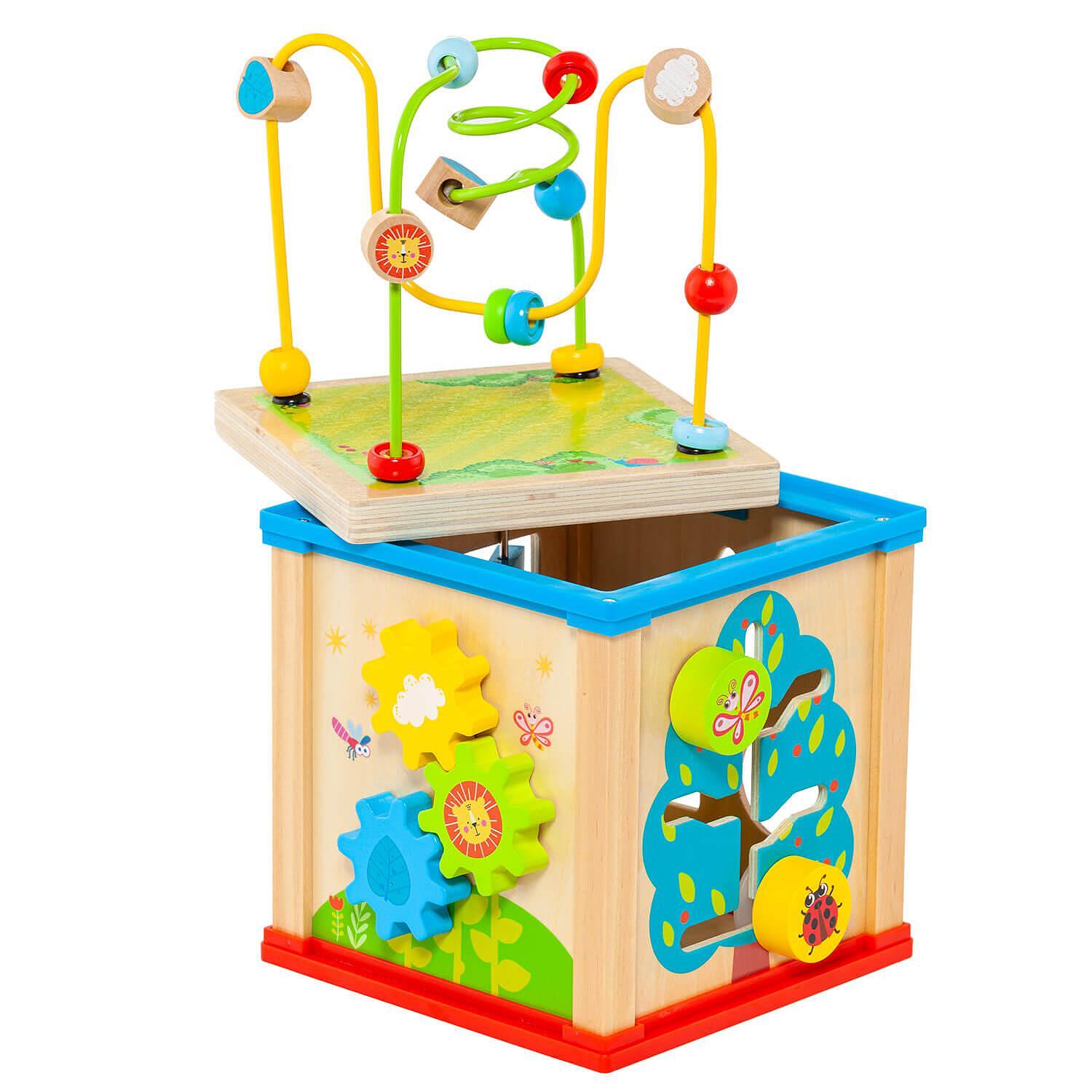 Дървен Сортер Wooden Activity 5в1 23279 Molto