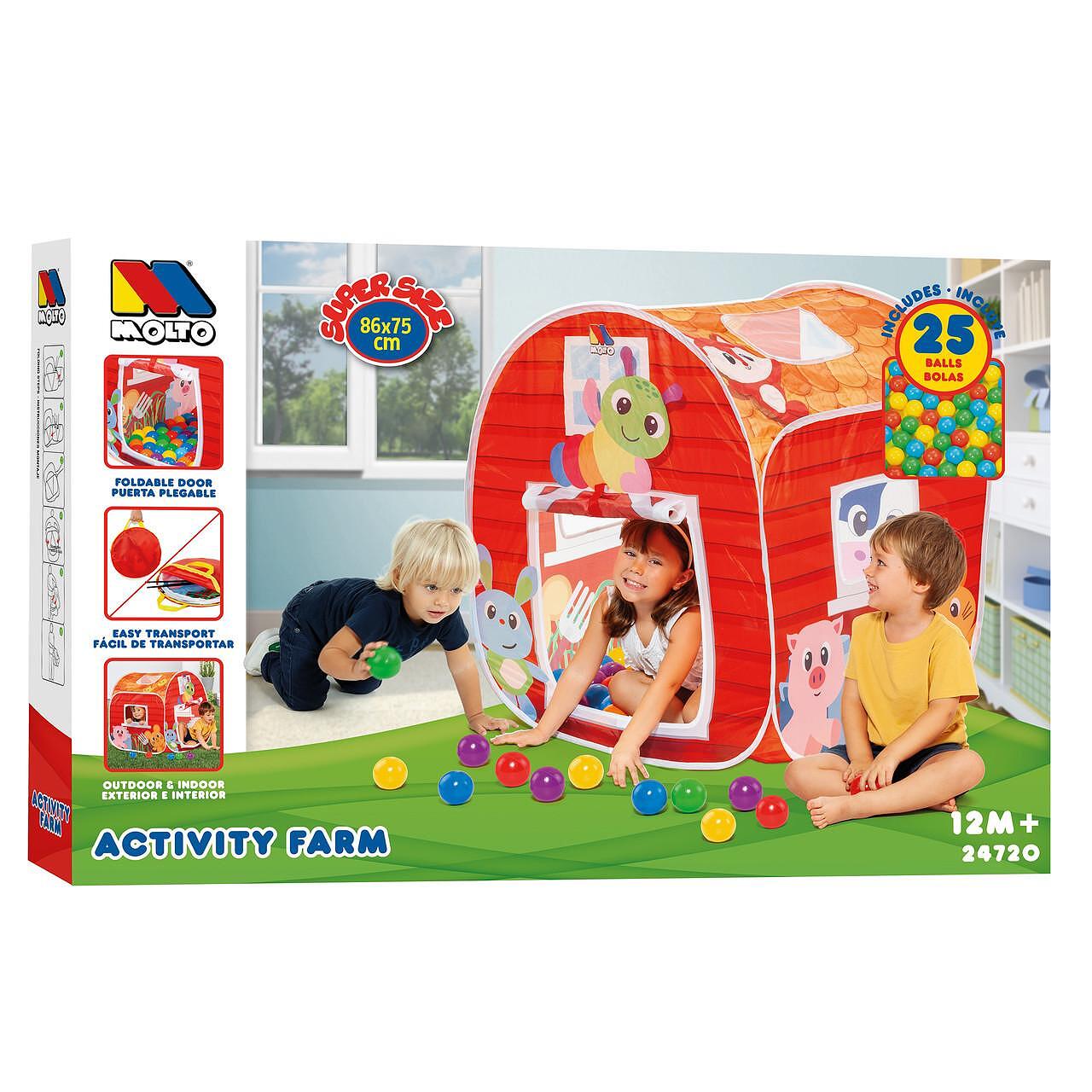 Къщичка За Игра +25 Топки 24720 Molto