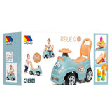 Molto Blue Ride On White Blocks Син Járgány