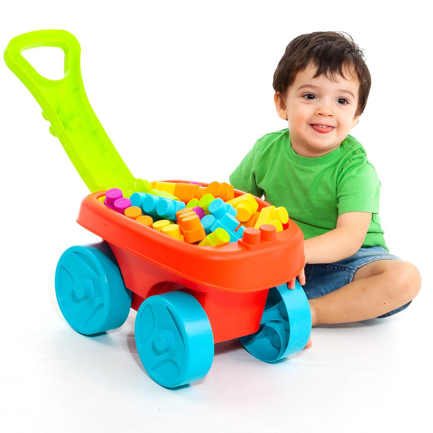 Конструктор Wagon Blocks Red 20 Части 23460 Molto