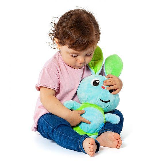 Gusy Luz® Zenélő és Világító Nyuszi Zöld 21542 Molto